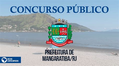 inscrição concurso mangaratiba 2022